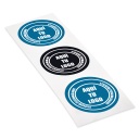Custom circle sticker (1.96"x1.96")