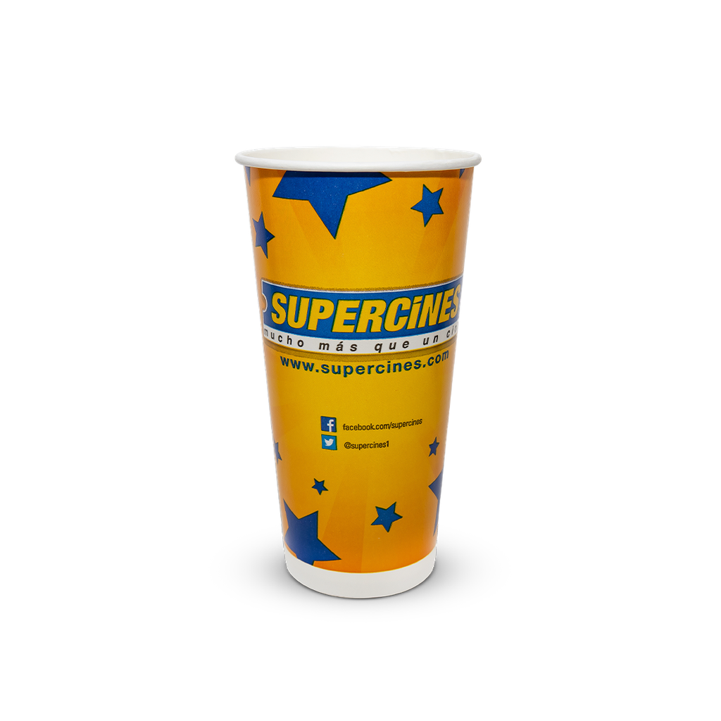 Vaso Bebida Fría 22 Oz - Supercines